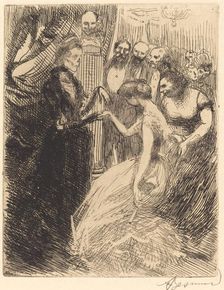 The Presentation (La présentation), 1900. Creator: Paul Albert Besnard