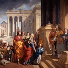 The Presentation of the Blessed Virgin Mary, 1639-1640. Creator: Champaigne, Philippe, de (1602-1674)