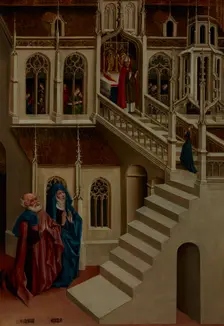 The Presentation of the Virgin Mary, 1457. Creator: Koerbecke, Johann (ca. 1415-1491)