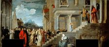 The Presentation of the Virgin at the Temple, 1534-1538. Creator: Titian (1488-1576)