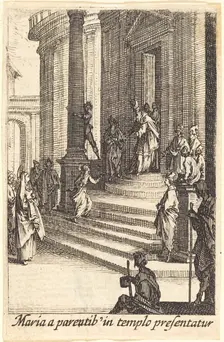 The Presentation of the Virgin, in or after 1630. Creator: Jacques Callot