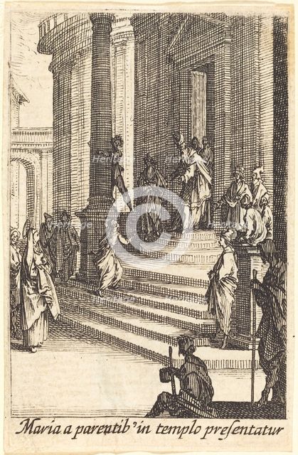 The Presentation of the Virgin, in or after 1630. Creator: Jacques Callot.