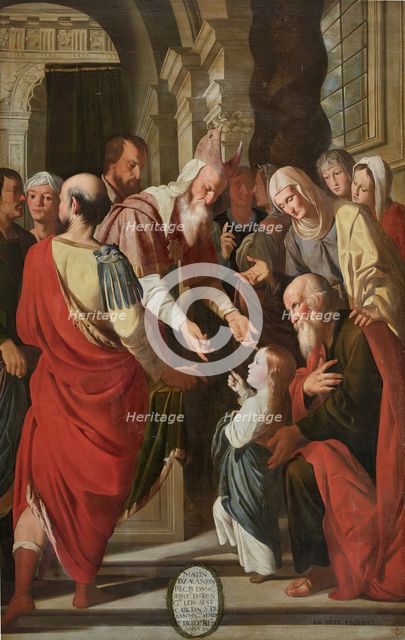 The Presentation of the Virgin in the Temple, 1651. Creator: Mateo Gilarte.