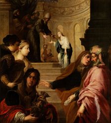 The Presentation of the Virgin in the Temple, 17th century. Creator: Juan de Sevilla