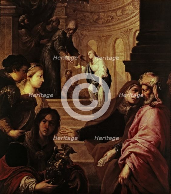  'The Presentation of the Virgin in the Temple' by Juan Valdes Leal.
