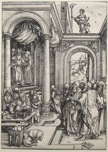 The Presentation of the Virgin in the Temple, c. 1502-1503. Creator: Albrecht Dürer (German, 1471-1528)