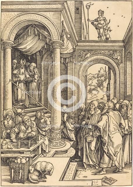 The Presentation of the Virgin in the Temple, c. 1502/1503. Creator: Albrecht Durer.