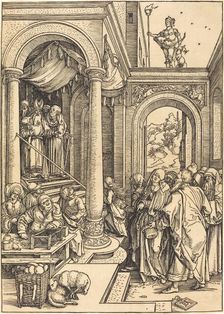 The Presentation of the Virgin in the Temple, c. 1502/1503. Creator: Albrecht Durer