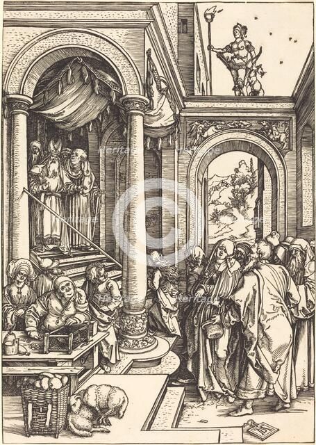 The Presentation of the Virgin in the Temple, c. 1502/1503. Creator: Albrecht Durer.