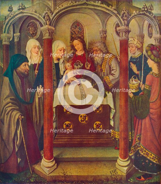 'The Presentation of Christ in the Temple', 15th century. Artist: Jacques Daret.