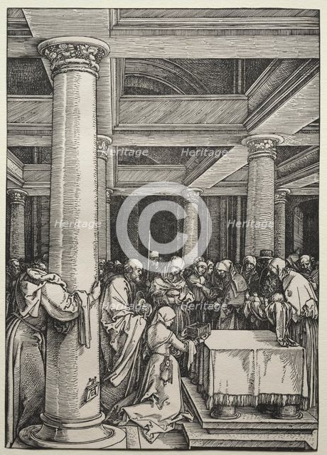 The Presentation of Christ in the Temple, c. 1504-1505. Creator: Albrecht Dürer (German, 1471-1528).