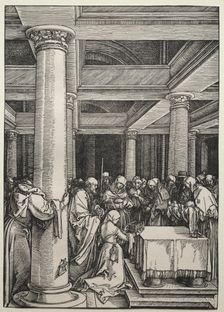The Presentation of Christ in the Temple, c. 1504-1505. Creator: Albrecht Dürer (German, 1471-1528)