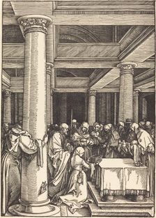The Presentation of Christ in the Temple, c. 1504/1505. Creator: Albrecht Durer