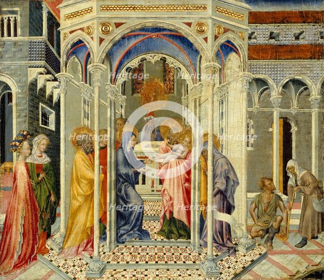 The Presentation of Christ in the Temple, ca. 1435. Creator: Giovanni di Paolo.