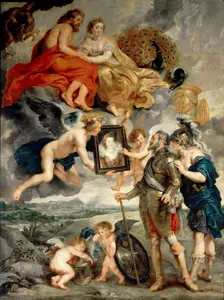 The Presentation of Her Portrait to Henry IV (The Marie de Medici Cycle). Artist: Rubens, Pieter Paul (1577-1640)