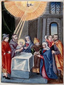 The presentation of Jesus at the Temple. Creator: Unknown