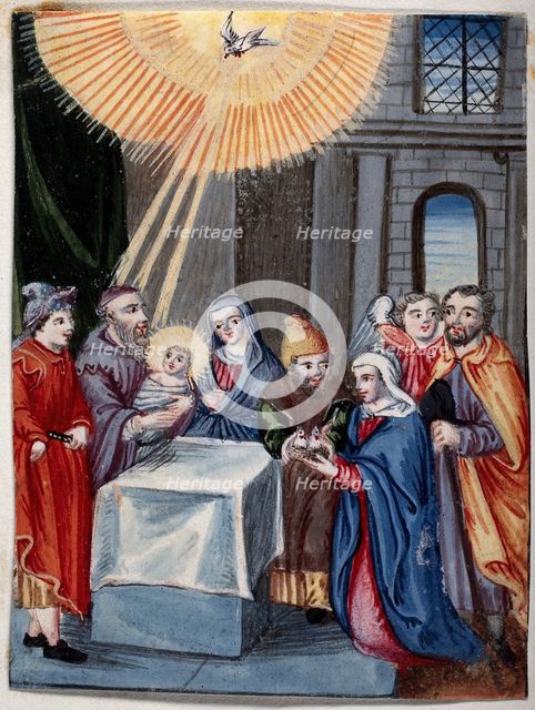 The presentation of Jesus at the Temple. Creator: Unknown.