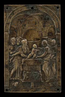The Presentation of Jesus in the Temple, late 15th - early 16th century. Creator: Moderno