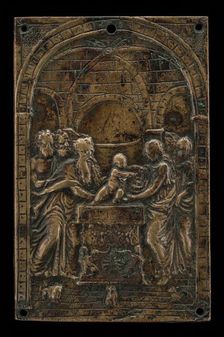 The Presentation of Jesus in the Temple, late 15th - early 16th century. Creator: Moderno