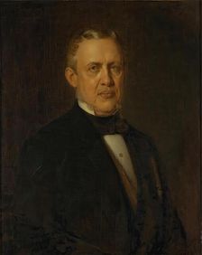 The president of the manor house Ferdinand Graf Trauttmansdorff, 1887. Creator: Eugen Felix