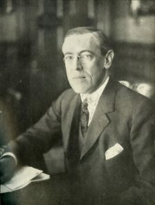 The President of the United States of America 1910s, (1919). Creator: Unknown