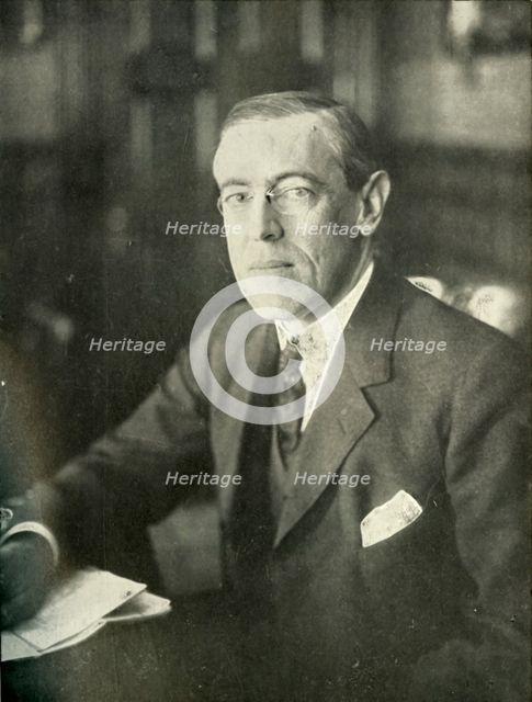 'The President of the United States of America', 1910s, (1919). Creator: Unknown.