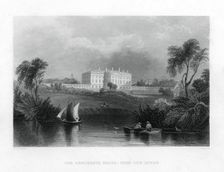 The Presidents House, from the river. c1820-1850