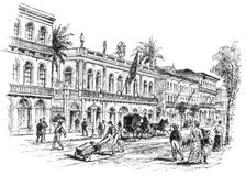 The President's Mansion, Rio De Janeiro, Brazil 1892