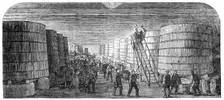 The Pressoir of the Chateau Lafitte near Bordeaux, 1854. Creator: Unknown
