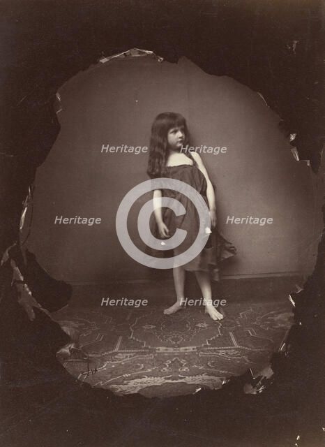 The Prettiest Doll in the World, July 5, 1870. Creator: Lewis Carroll.