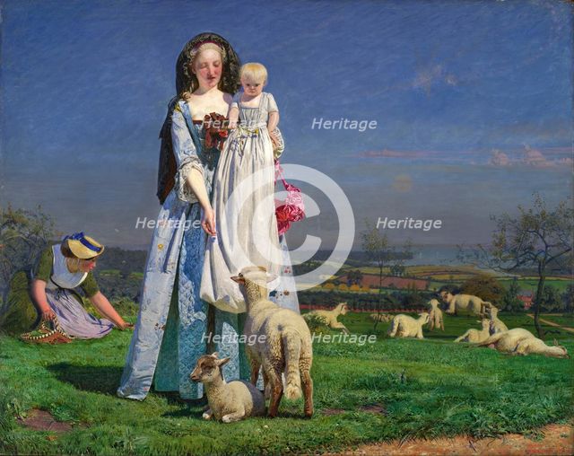 The Pretty Baa-Lambs, 1859.