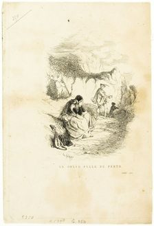 The Pretty Girl of Perth, n.d. Creator: Charles Emile Jacque