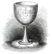 The Pretender's Cup, 1845. Creator: Unknown
