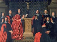 The Prevot des Marchands and the Echevins of the city of Paris 1648. Artist: Philippe de Champaigne