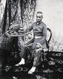 The Prime Minister (Kralahom) of Siam (Thailand), 1865. Creator: John Thomson