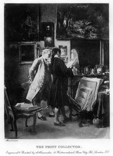 The Print Collector 1908-1909.Artist: A Alexander