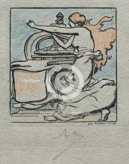 The Printer. Creator: Auguste Louis Lepère (French, 1849-1918).