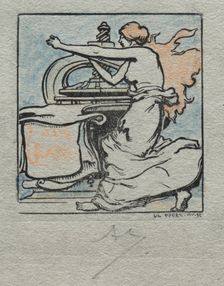 The Printer. Creator: Auguste Louis Lepère (French, 1849-1918)