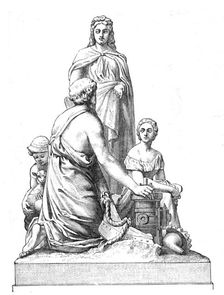 The Prince Consort National Memorial: "Agriculture", by W. Calder Marshall, R.A., 1872. Creator: Unknown