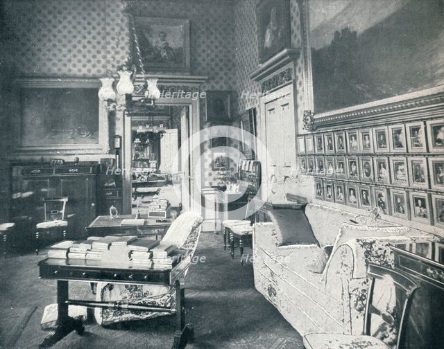 'The Prince Consort's Dressing Room at Buckingham Palace', c1899, (1901). Artist: HN King.