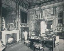 The Prince Consort's Writing Room at Buckingham Palace c1899, (1901). Artist: HN King