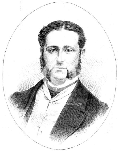 The Prince of Wales's physicians: John Lowe, M.D., of Lynn Regis, 1871. Creator: Unknown.