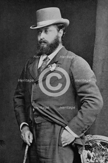 The Prince of Wales, 1870, (1964). Artist: Russell & Sons