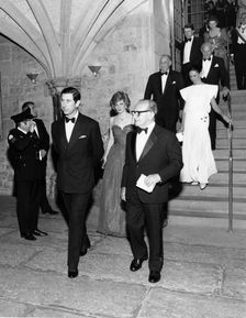 The Prince of Wales (1948- ) and Princess of Wales (1961-1997), 1989. Creator: Sidney Harris