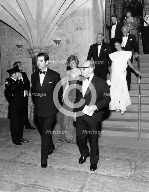 The Prince of Wales (1948- ) and Princess of Wales (1961-1997), 1989. Creator: Sidney Harris.