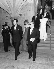 The Prince of Wales (1948- ) and Princess of Wales (1961-1997), 1989. Creator: Sidney Harris