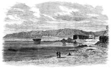 The Prince of Wales Visit to Egypt: Suez - from a drawing by Frank Dillon, 1862. Creator: Unknown