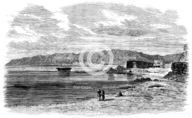 The Prince of Wales' Visit to Egypt: Suez - from a drawing by Frank Dillon, 1862. Creator: Unknown.