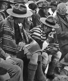 The Prince of Wales with the Welsh scouts, 1926