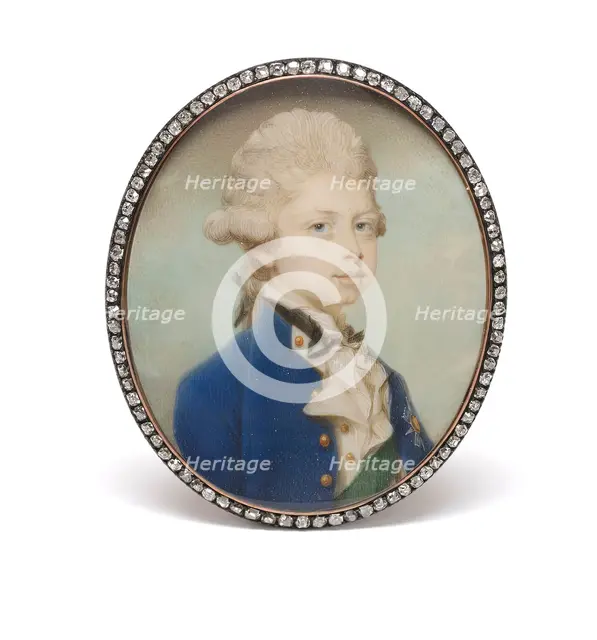 The Prince of Wales, afterwards George IV, 2nd half 18th century. Creator: Jeremiah Meyer.